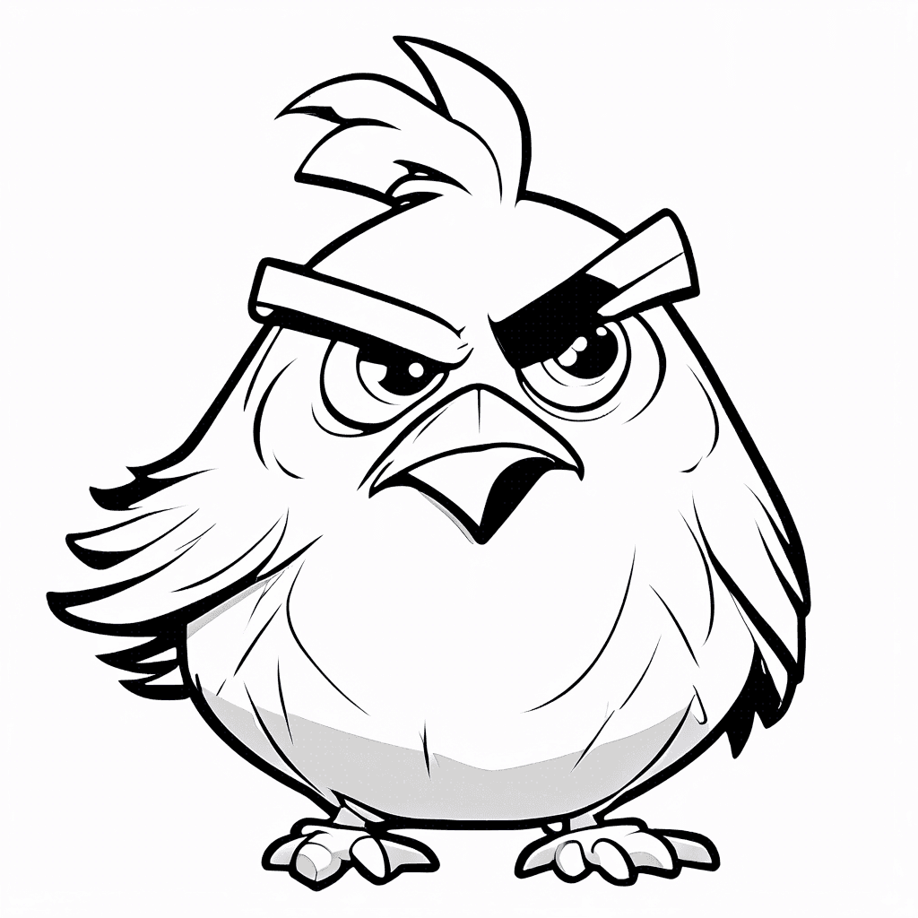 
						Angry Birds Coloring Pages
					