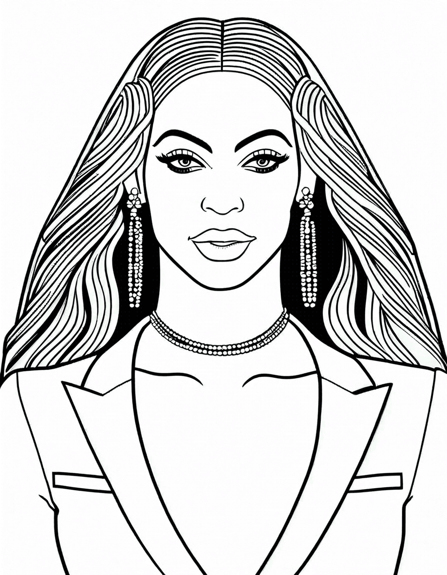 
            Beyoncé Coloring Pages
          