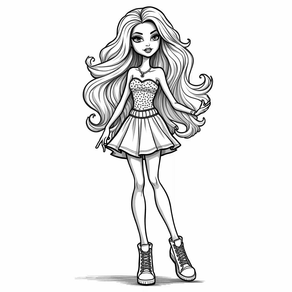 Bratz Coloring Pages