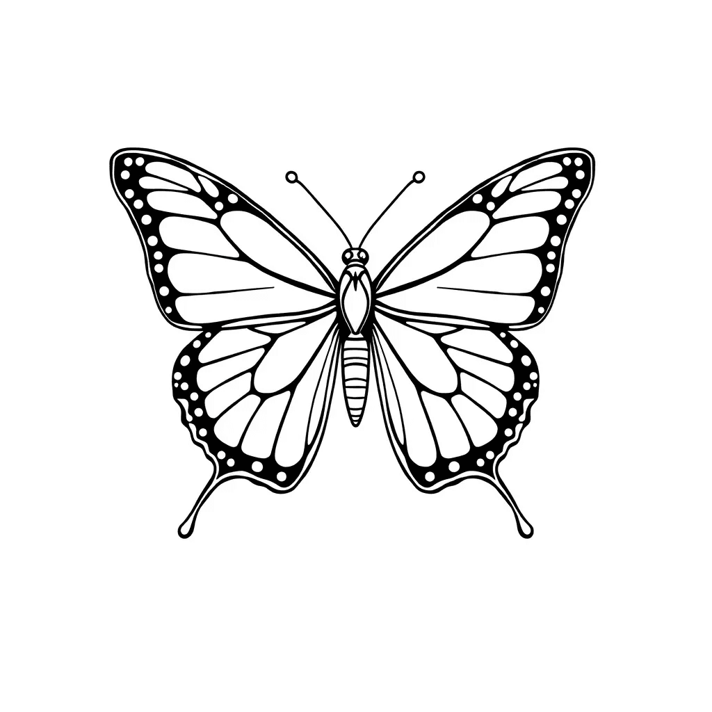 Butterfly Coloring Pages