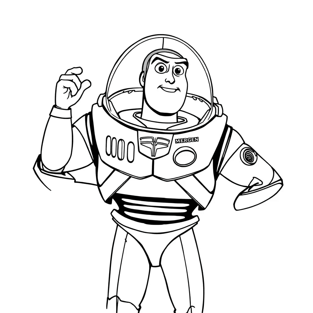 buzz lightyear coloring pages