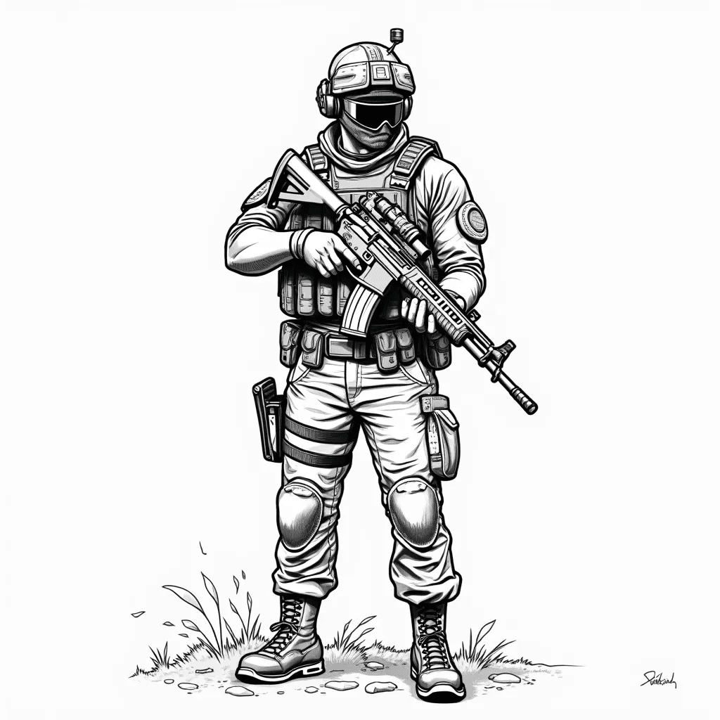 
            Call of Duty Coloring Pages
          