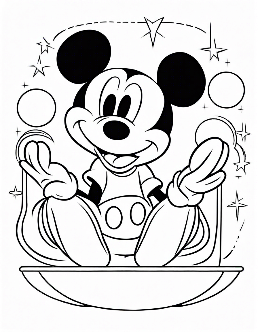 disney christmas coloring pages