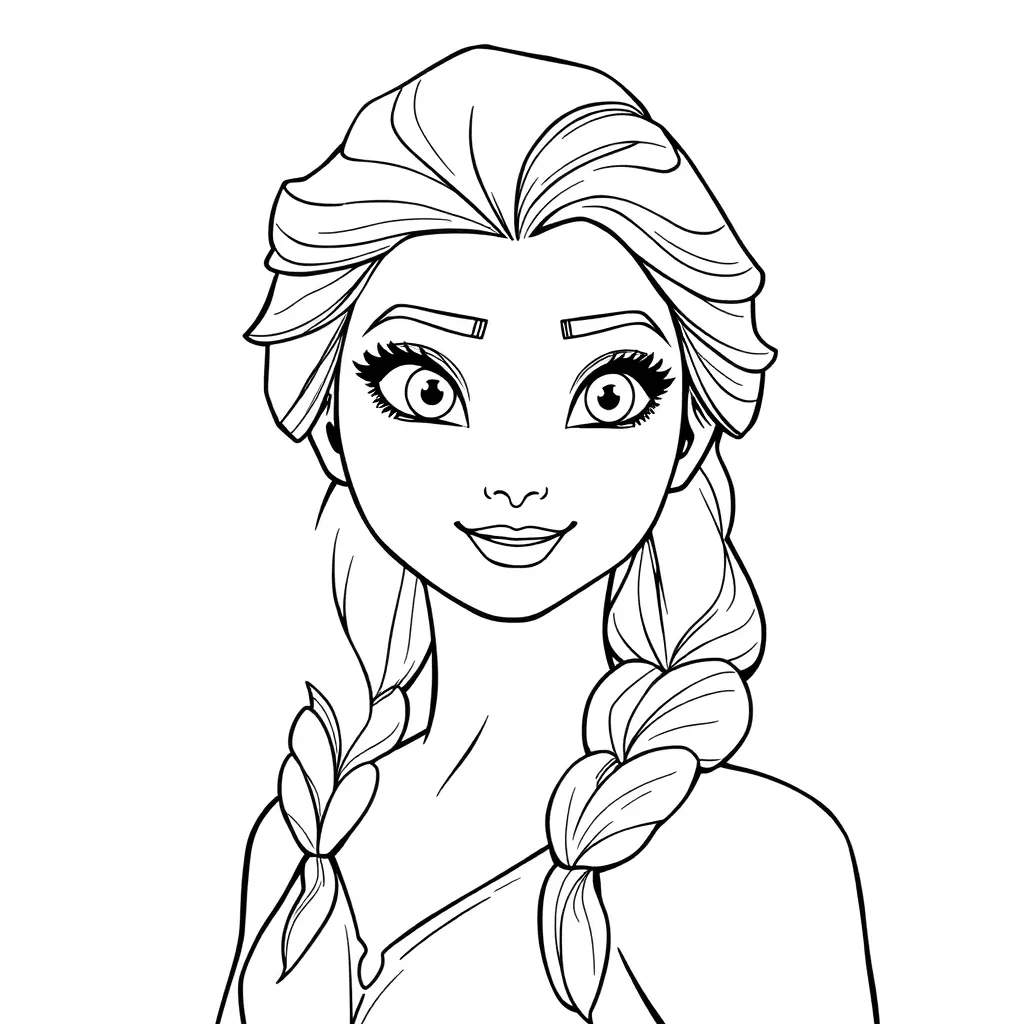 elsa coloring pages