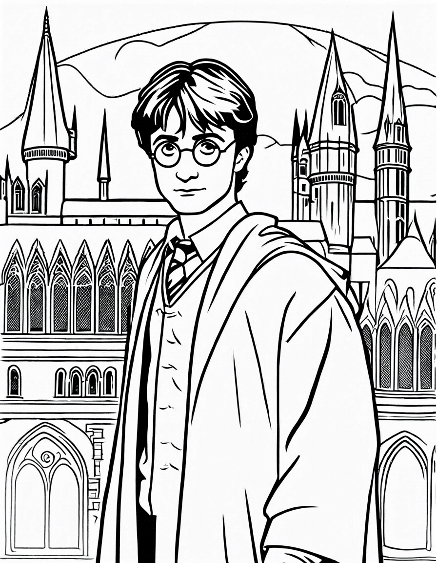 
						Harry Potter Coloring Pages
					