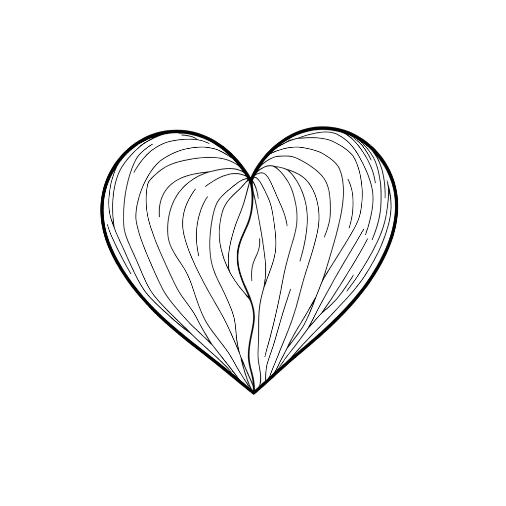 Heart Coloring Pages