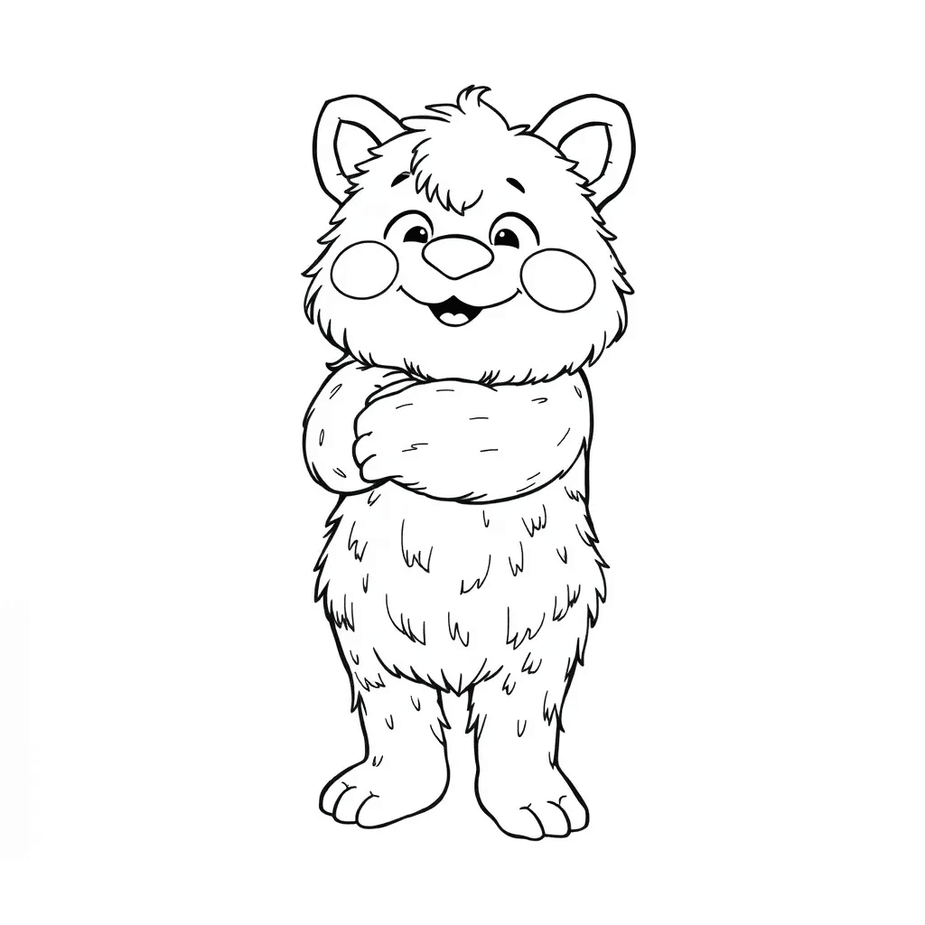 Huggy Wuggy Coloring Pages