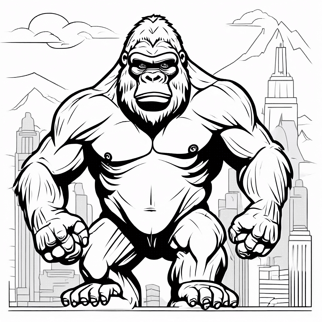 
						King Kong Coloring Pages
					