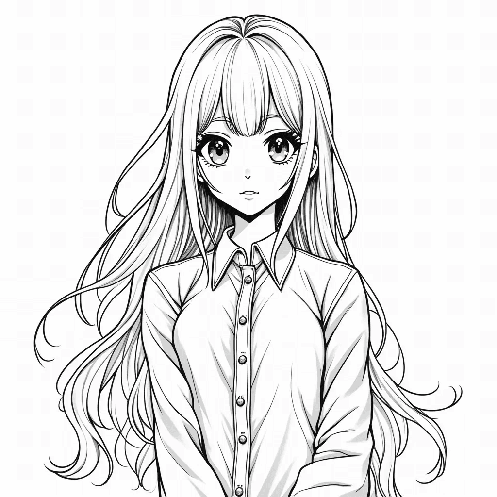 Kuromi Coloring Pages