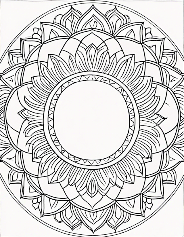 Mandala Coloring Pages