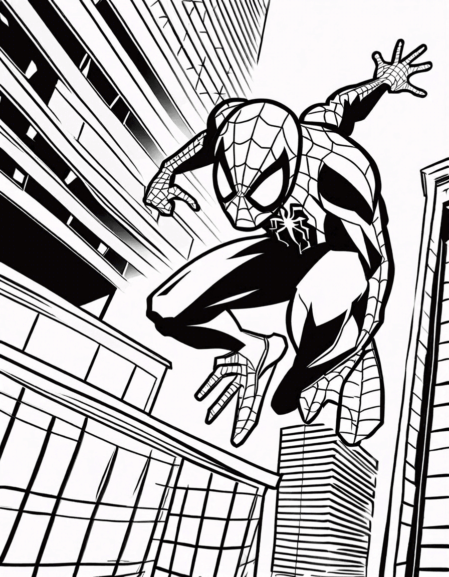 miles morales coloring pages