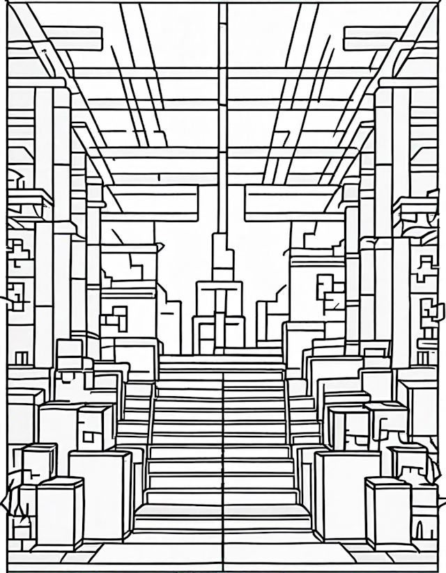 Minecraft Coloring Pages