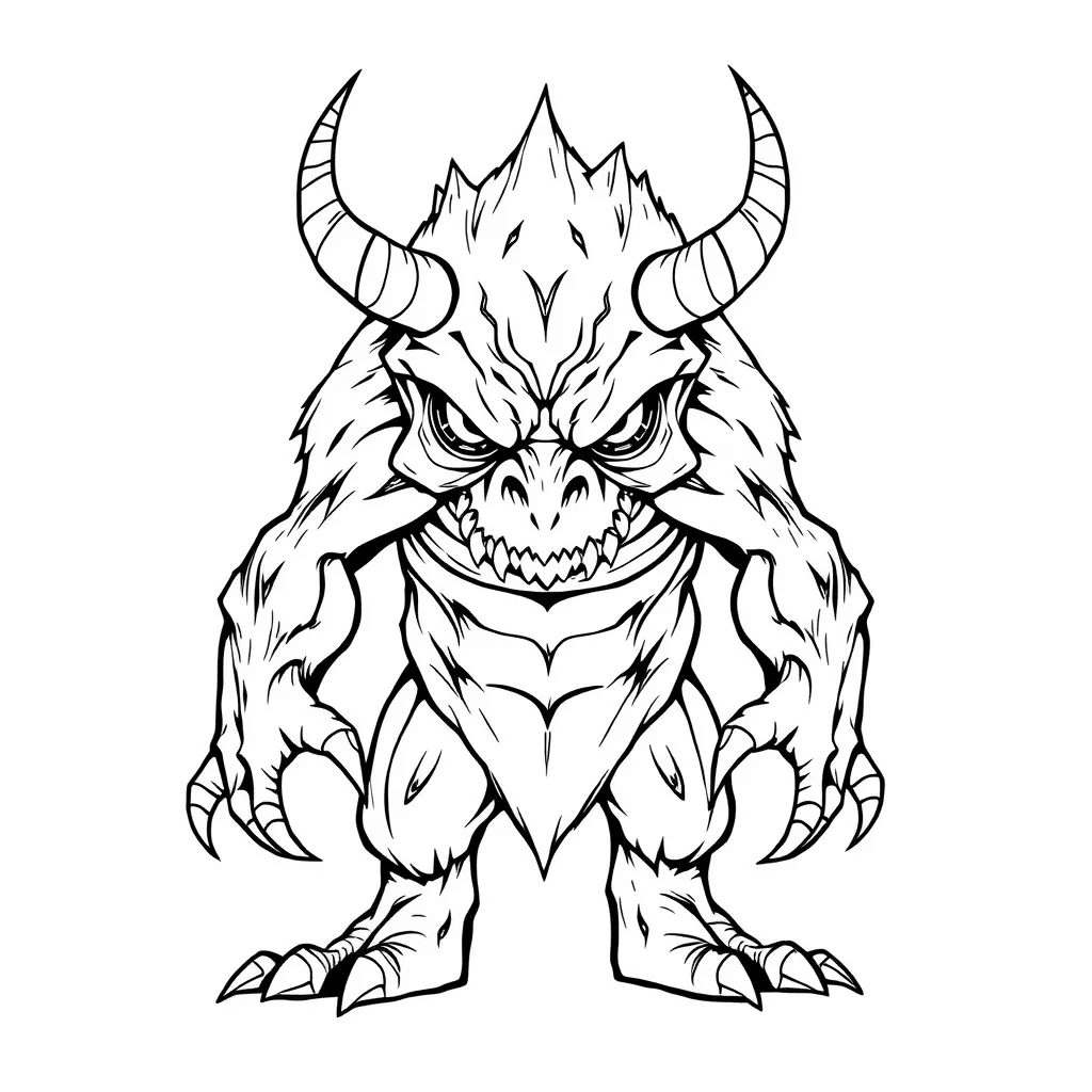 monster coloring pages