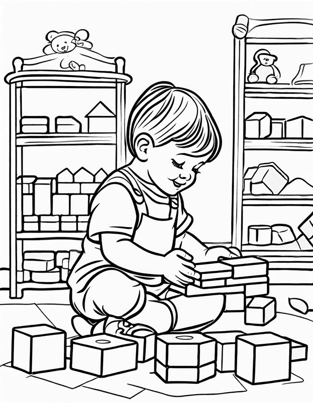 Preschool Coloring Pages