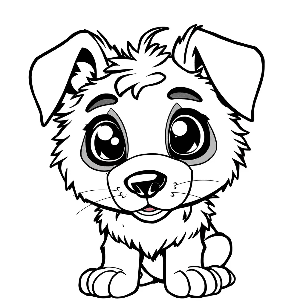 Puppy Coloring Pages