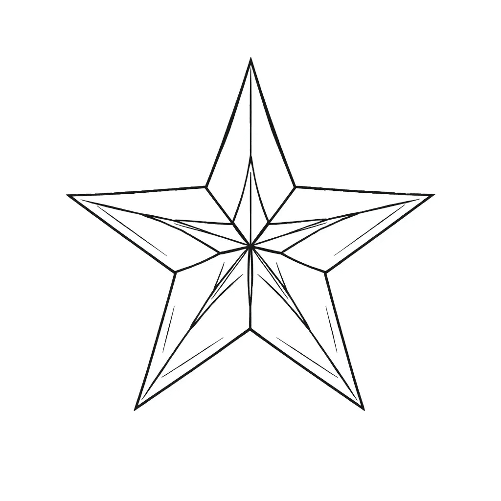 star coloring pages