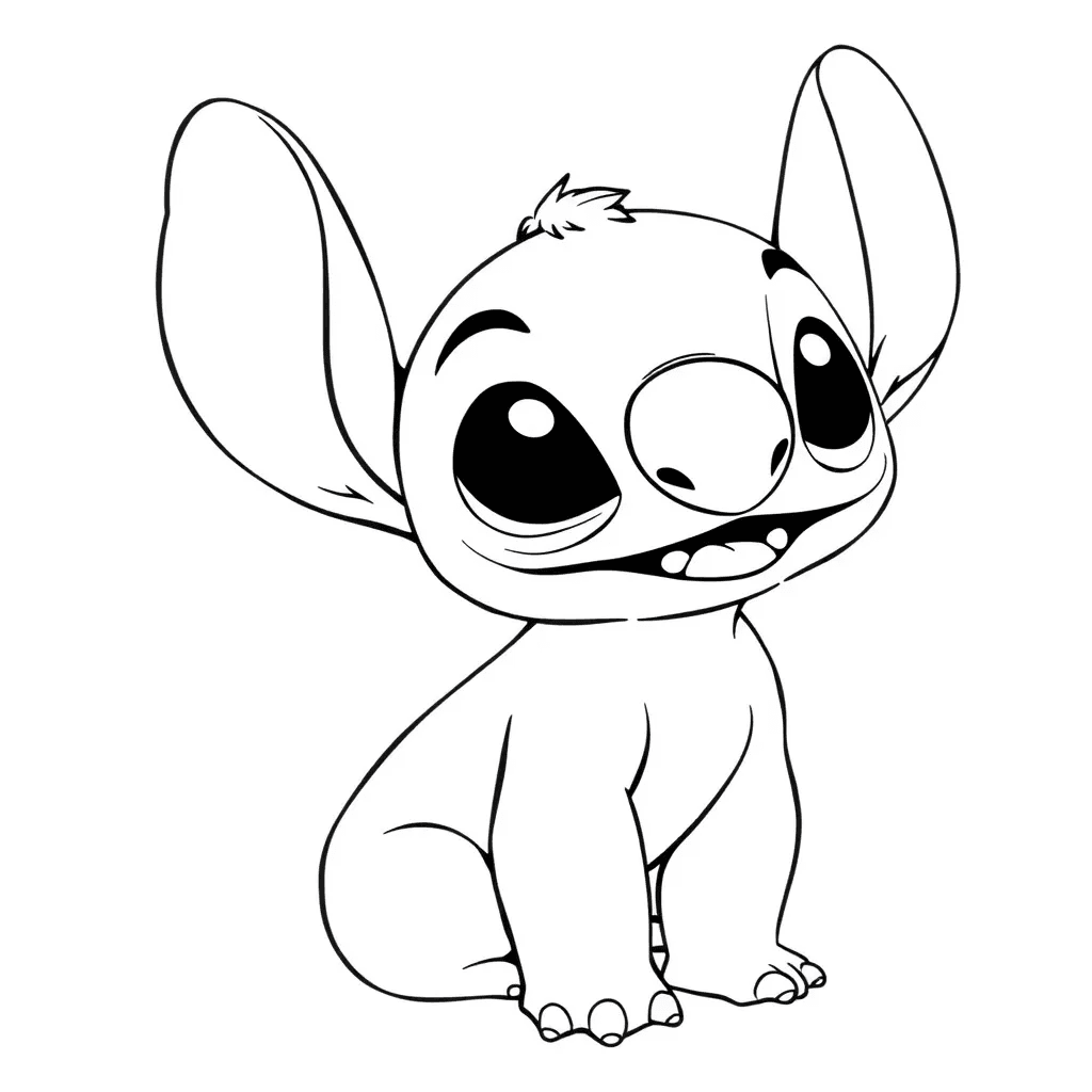 stitch coloring pages