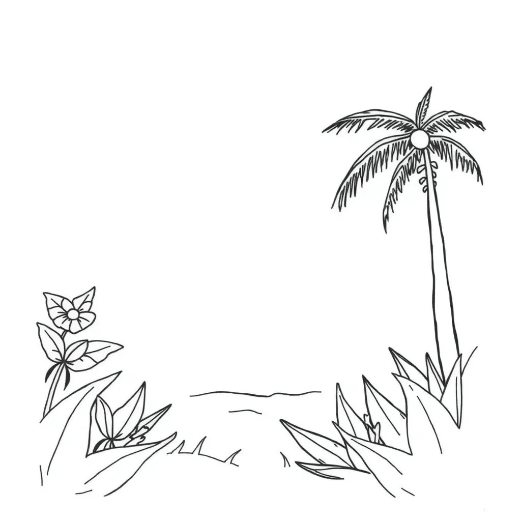 summer coloring pages