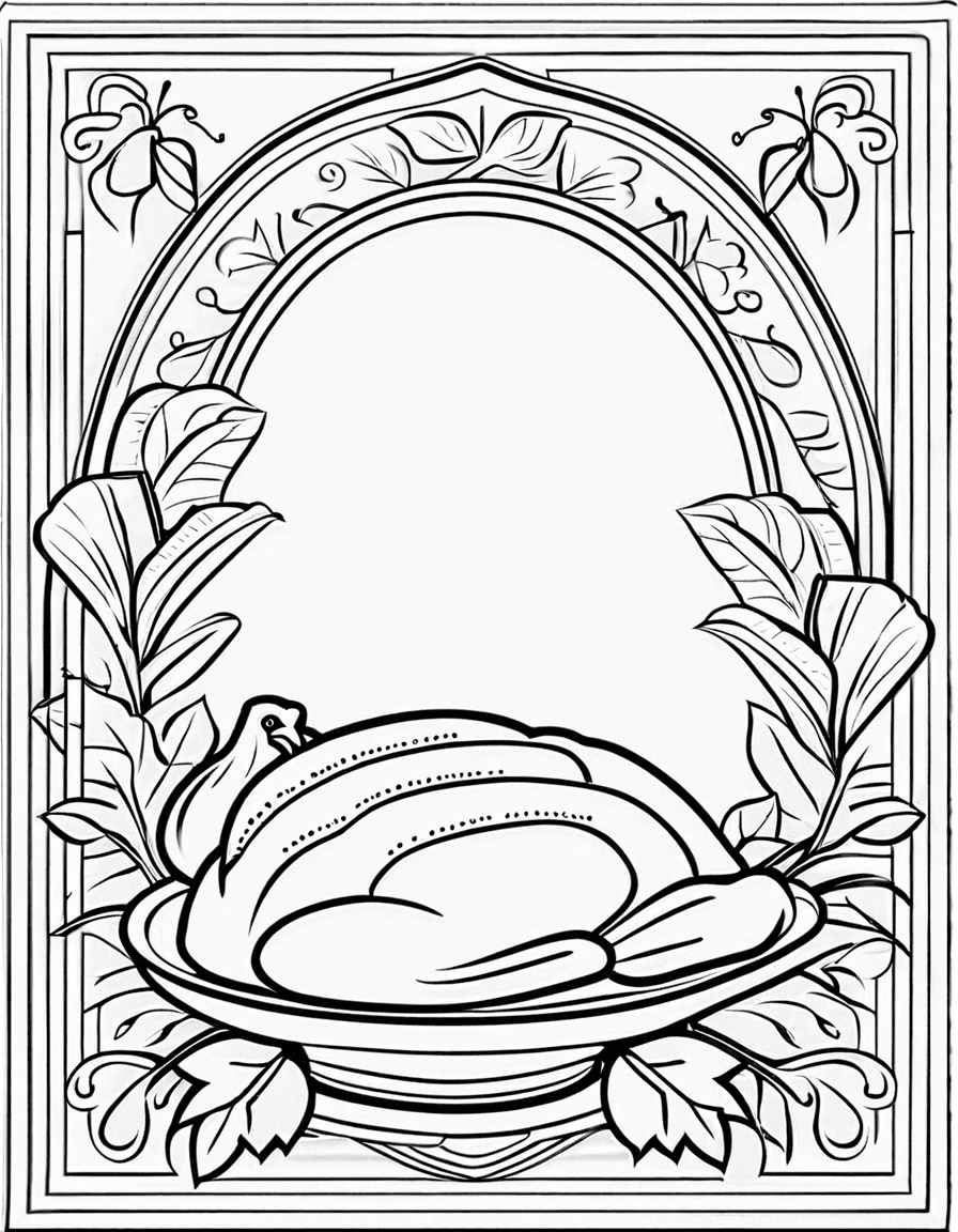 thanksgiving coloring pages