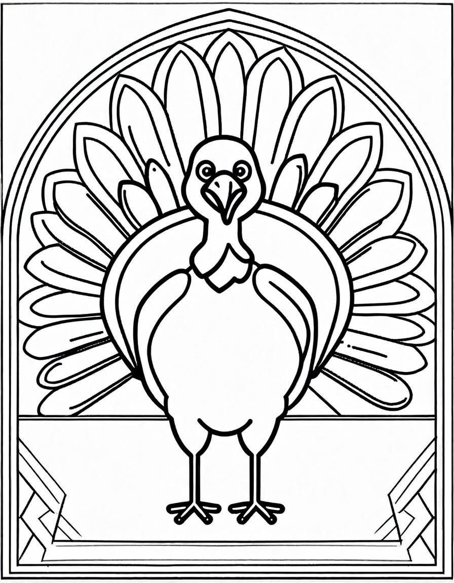 turkey coloring pages