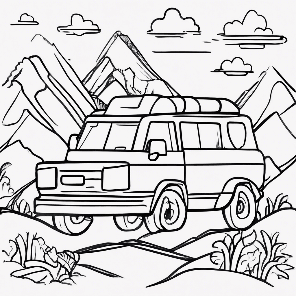 Additional adventure coloring page 1