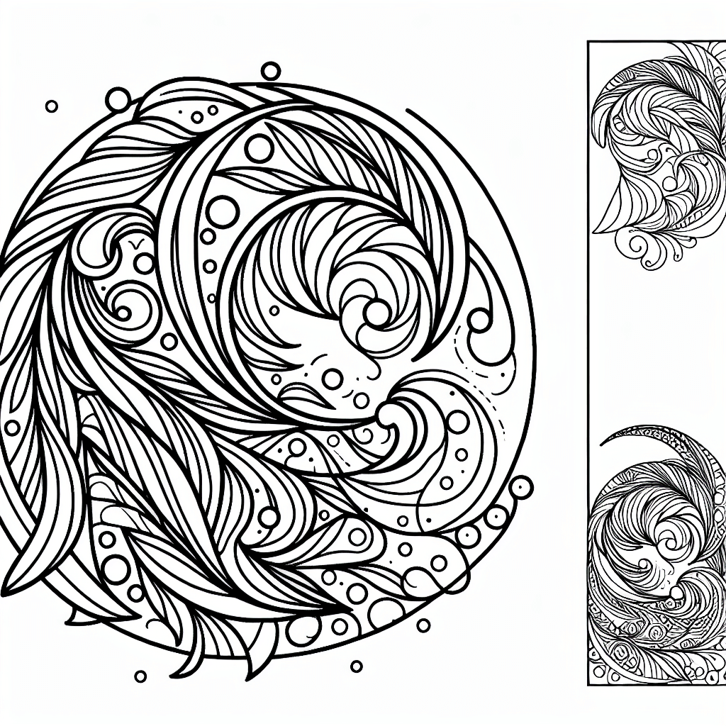 Additional arabesque coloring page 2