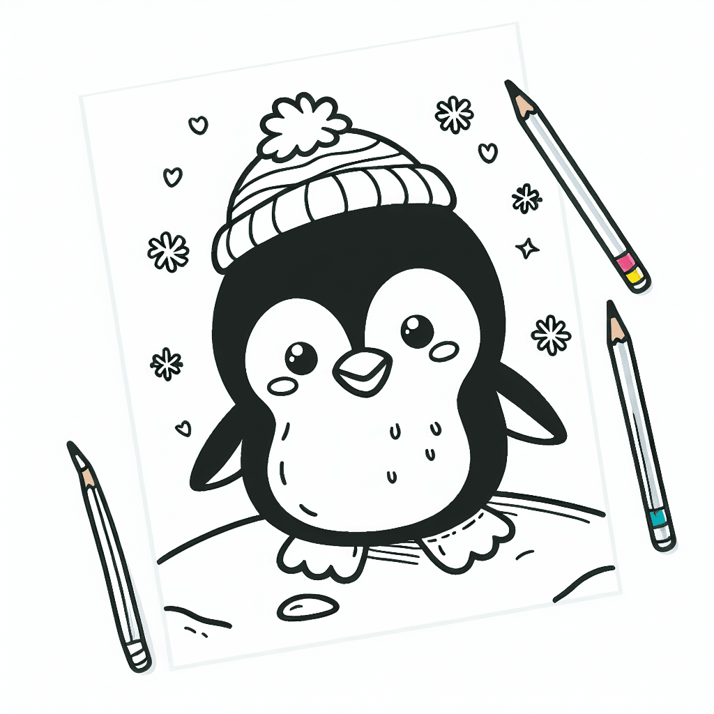 badtz maru penguin coloring pages