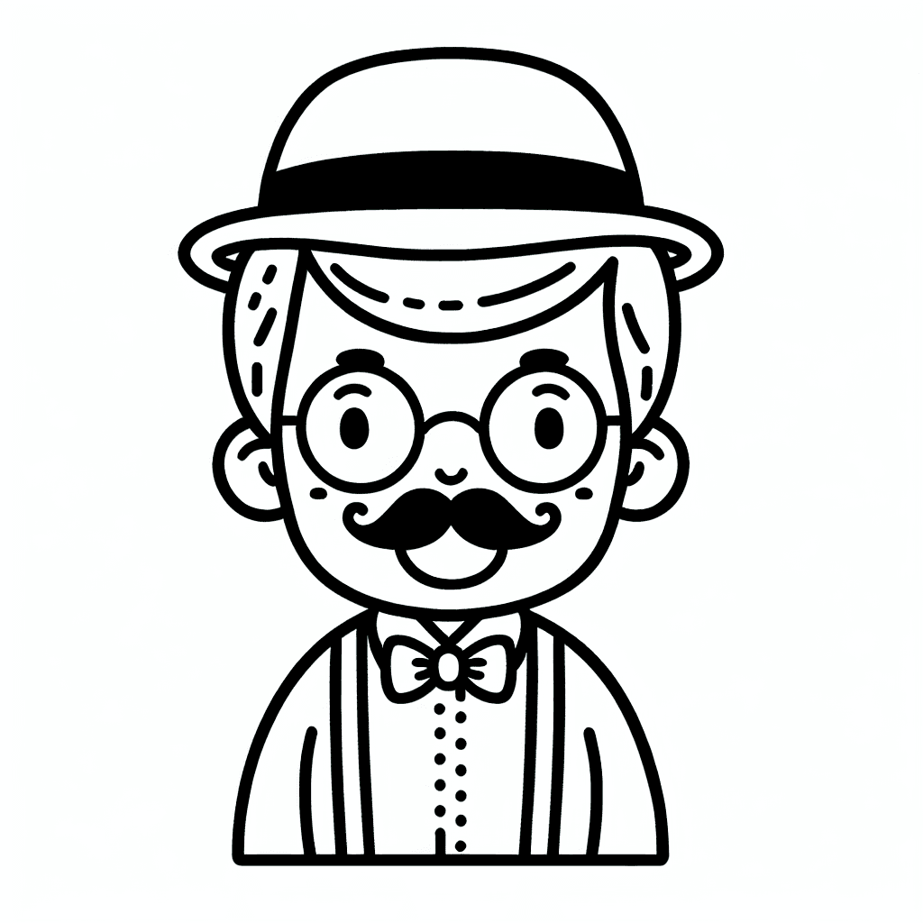 blippi coloring pages