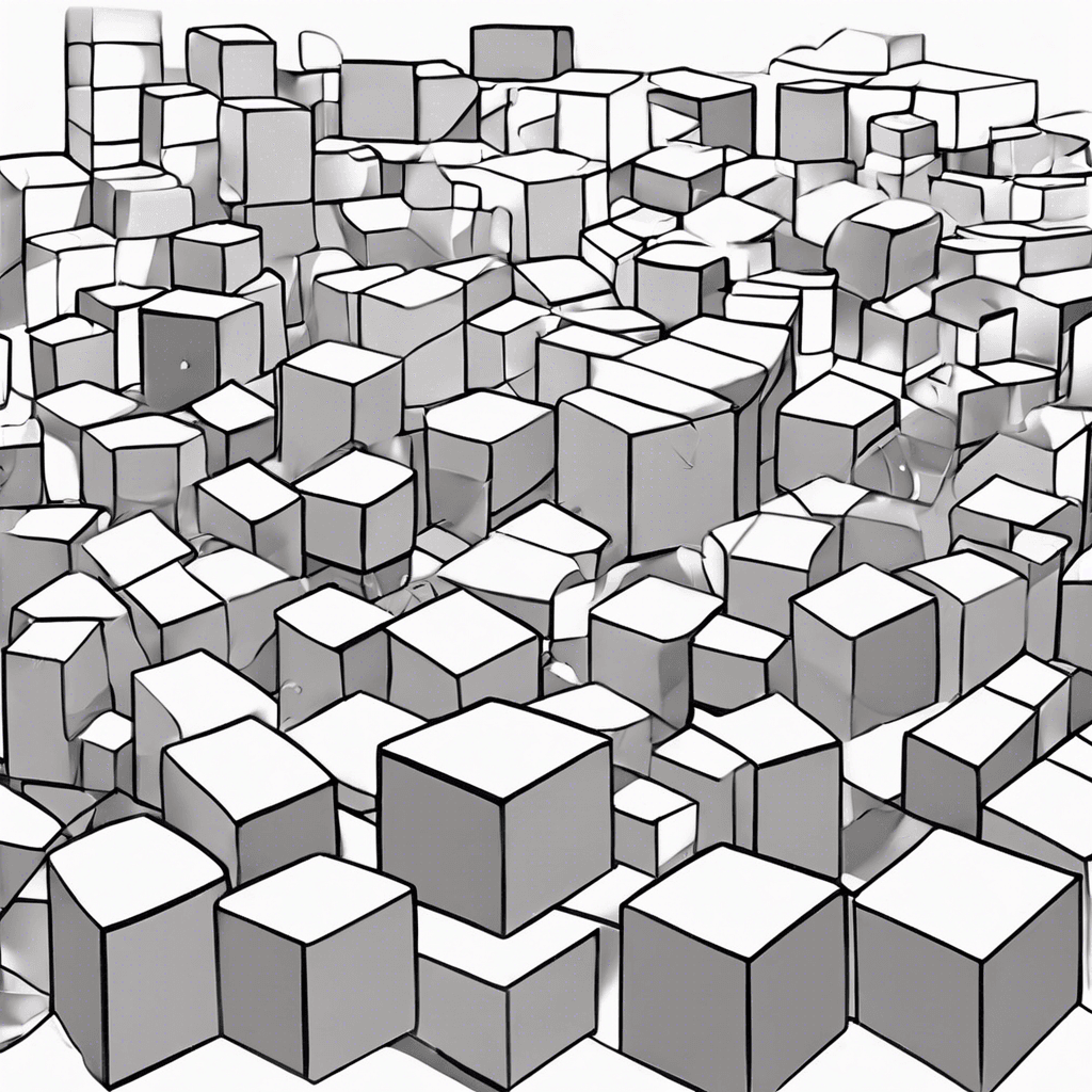 blocks coloring pages