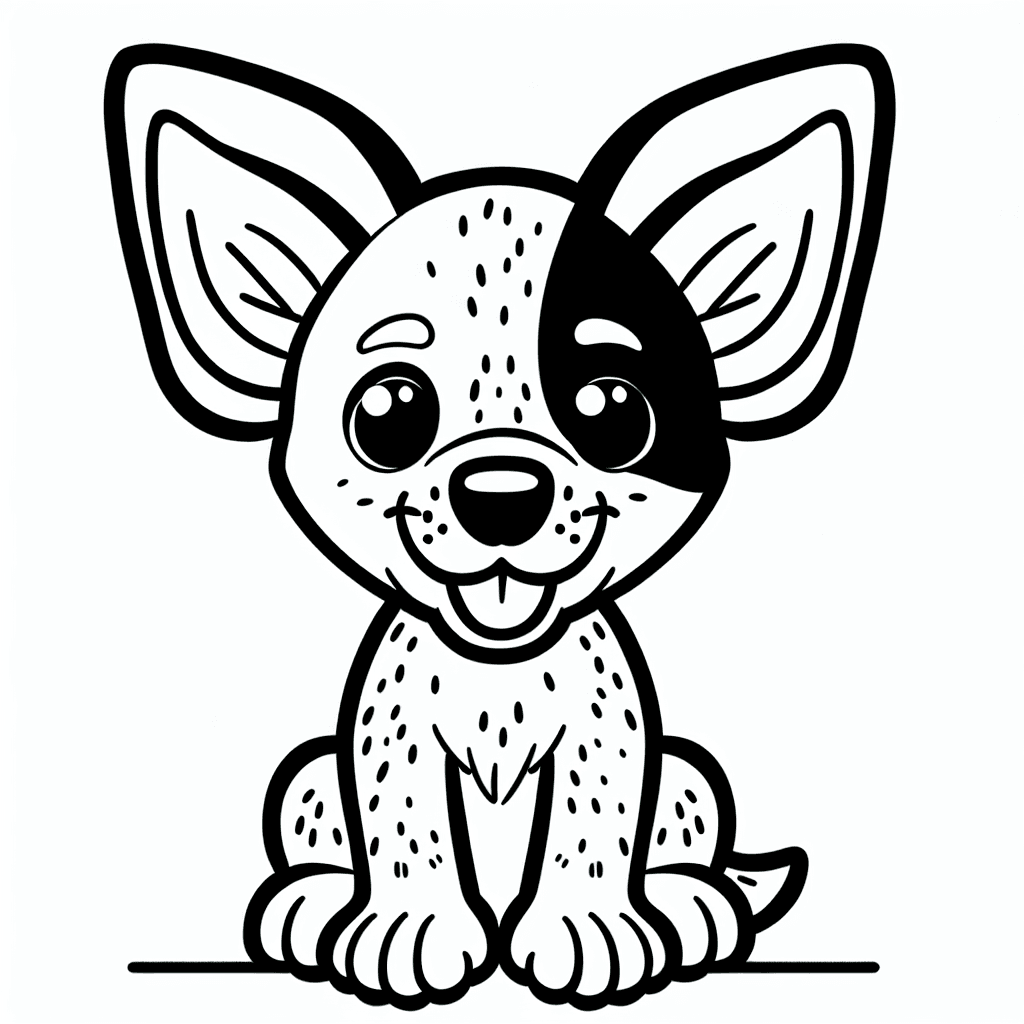 bluey coloring pages