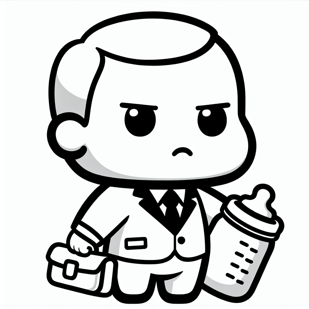 Additional boss baby coloring page 1