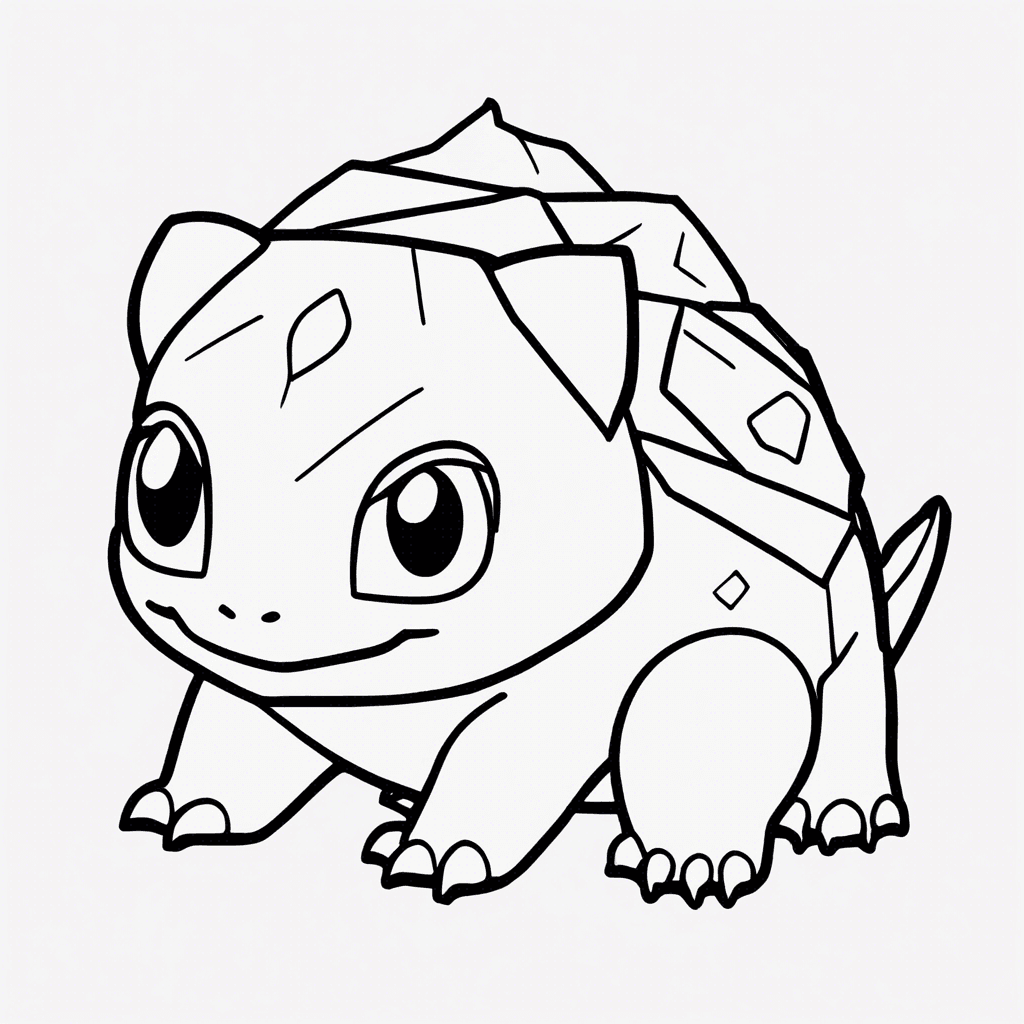 bulbasaur coloring pages