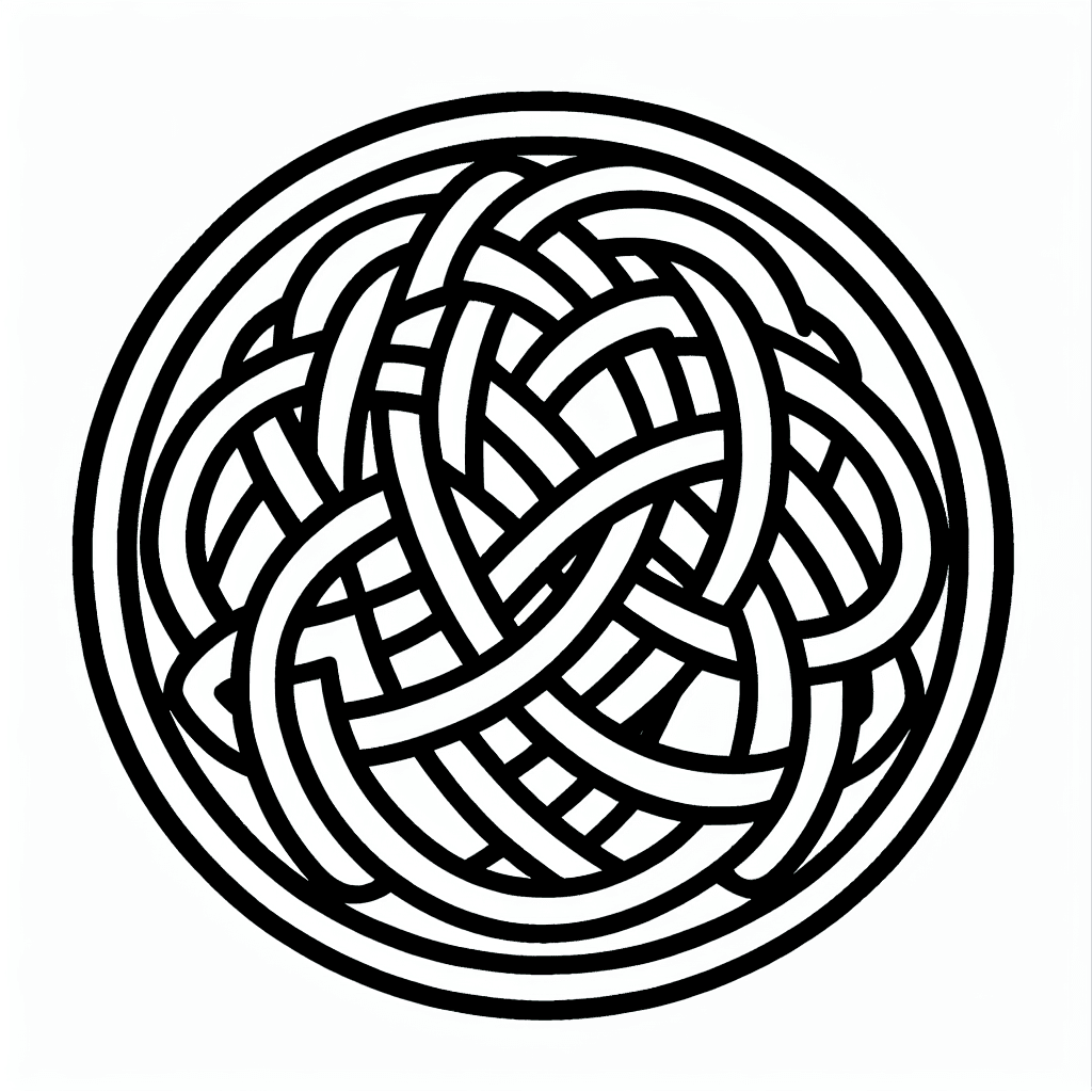 celtic knot coloring pages