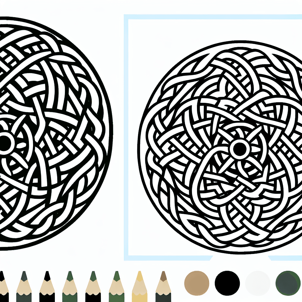 celtic mandala coloring pages