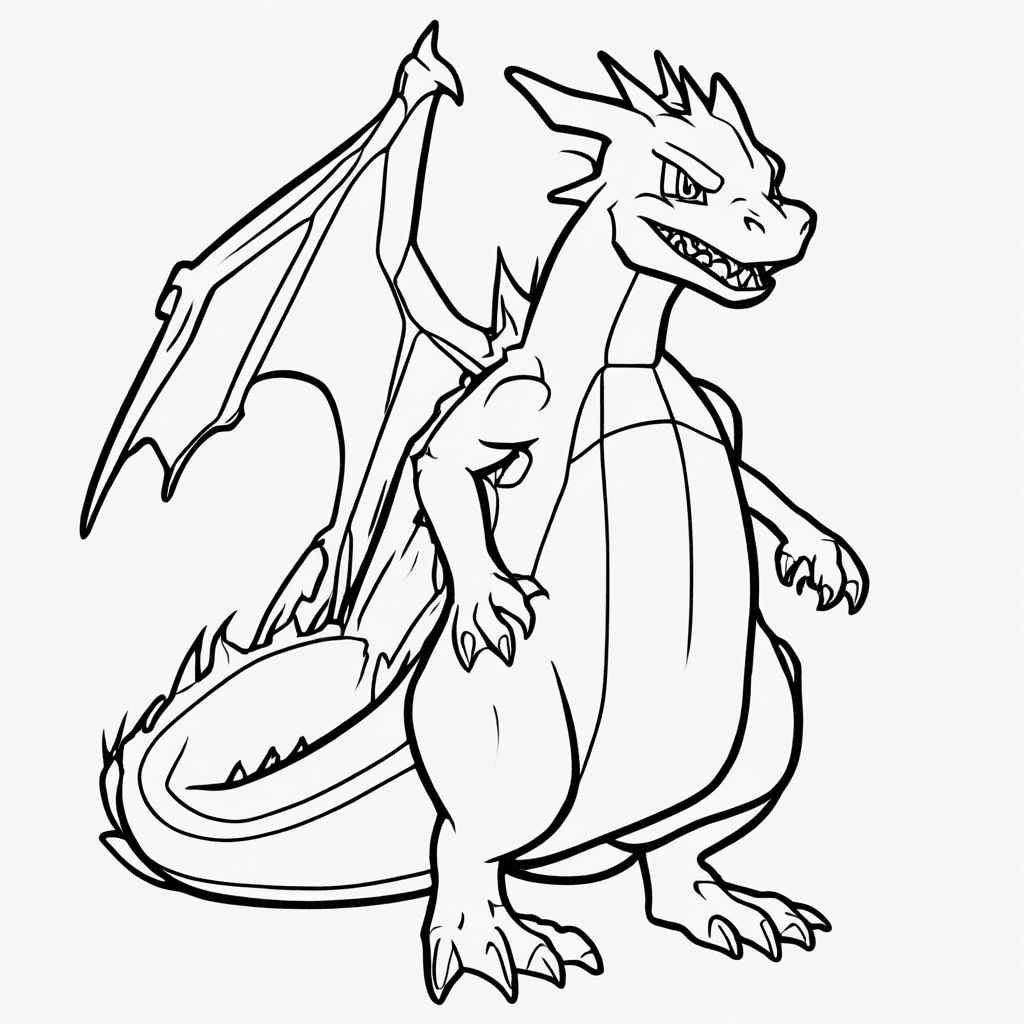 charizard coloring pages