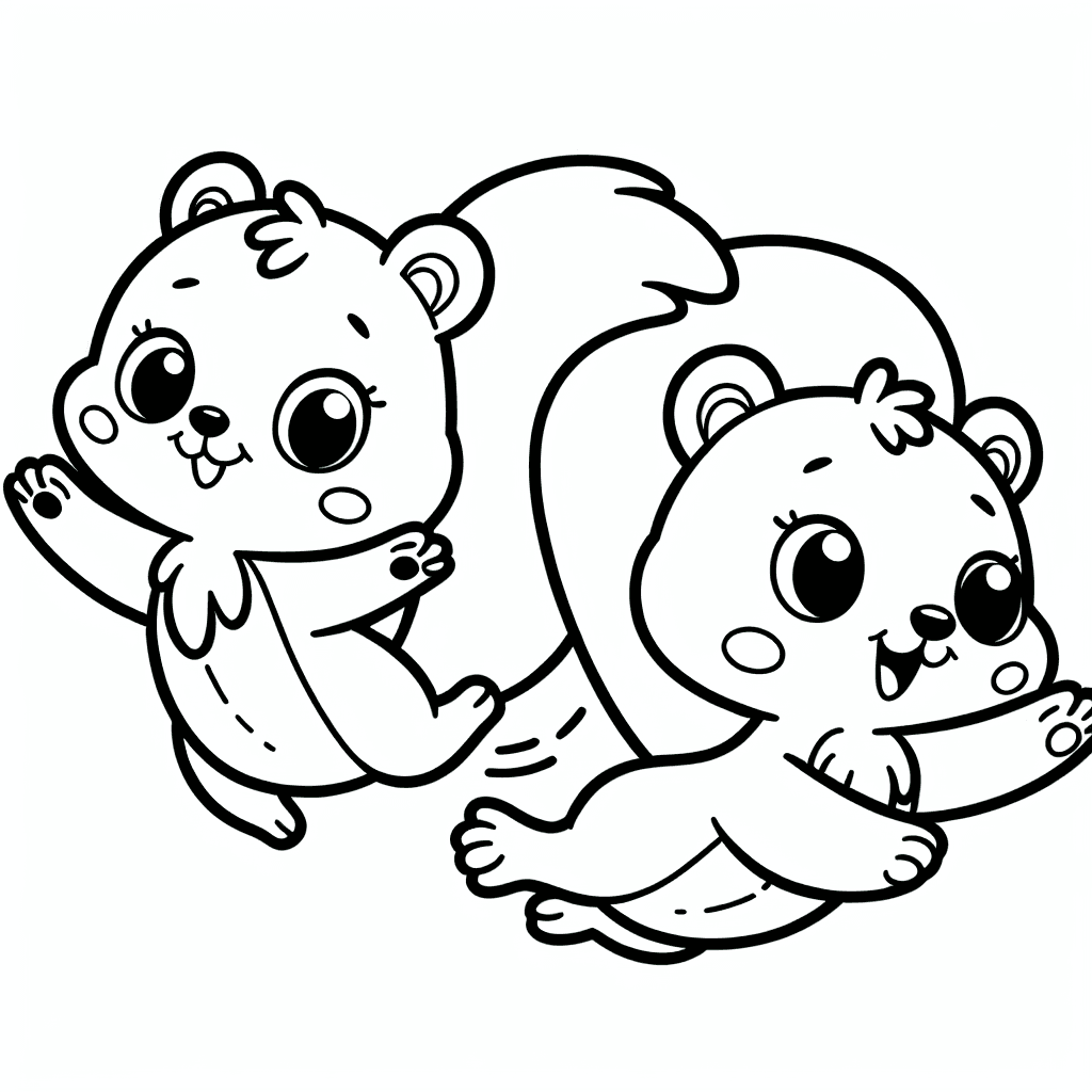 chip dale coloring pages