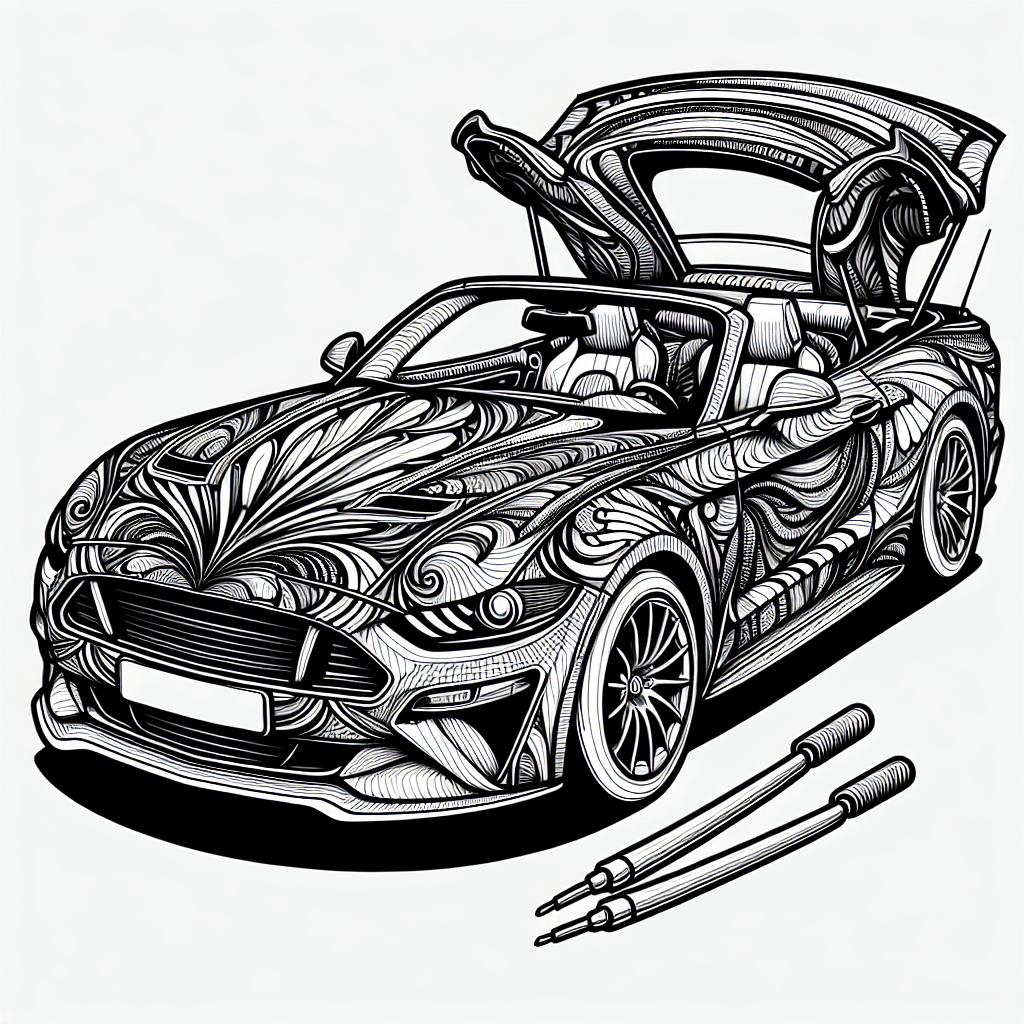 Additional convertible cool coloring page 2