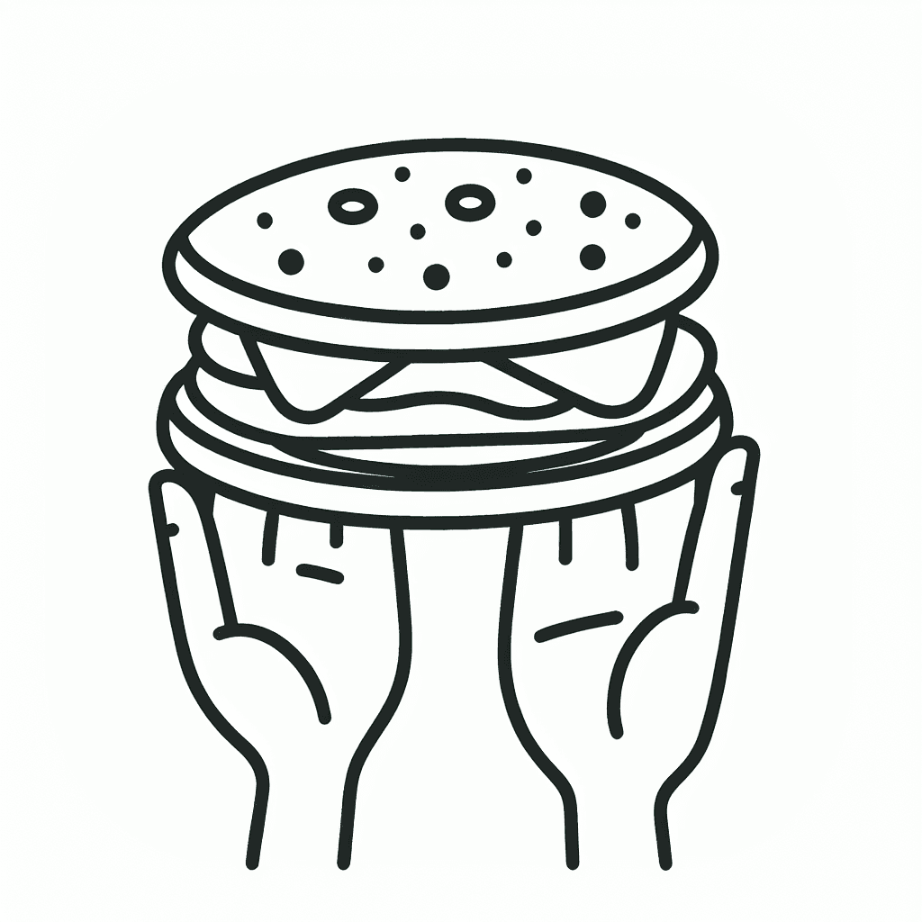 cookie sandwich coloring pages