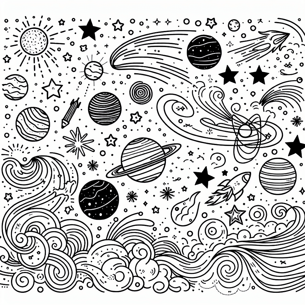 cosmic powers coloring pages