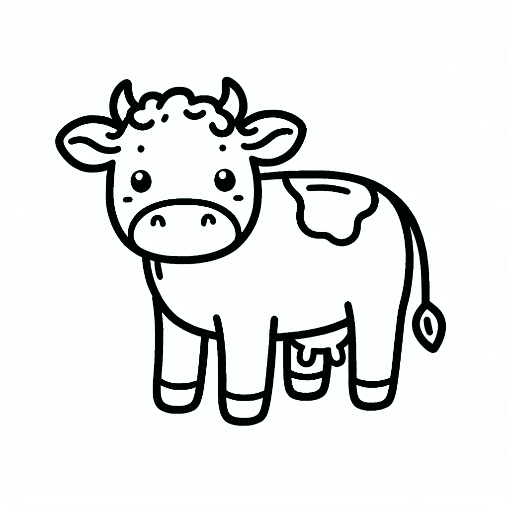 cow coloring pages