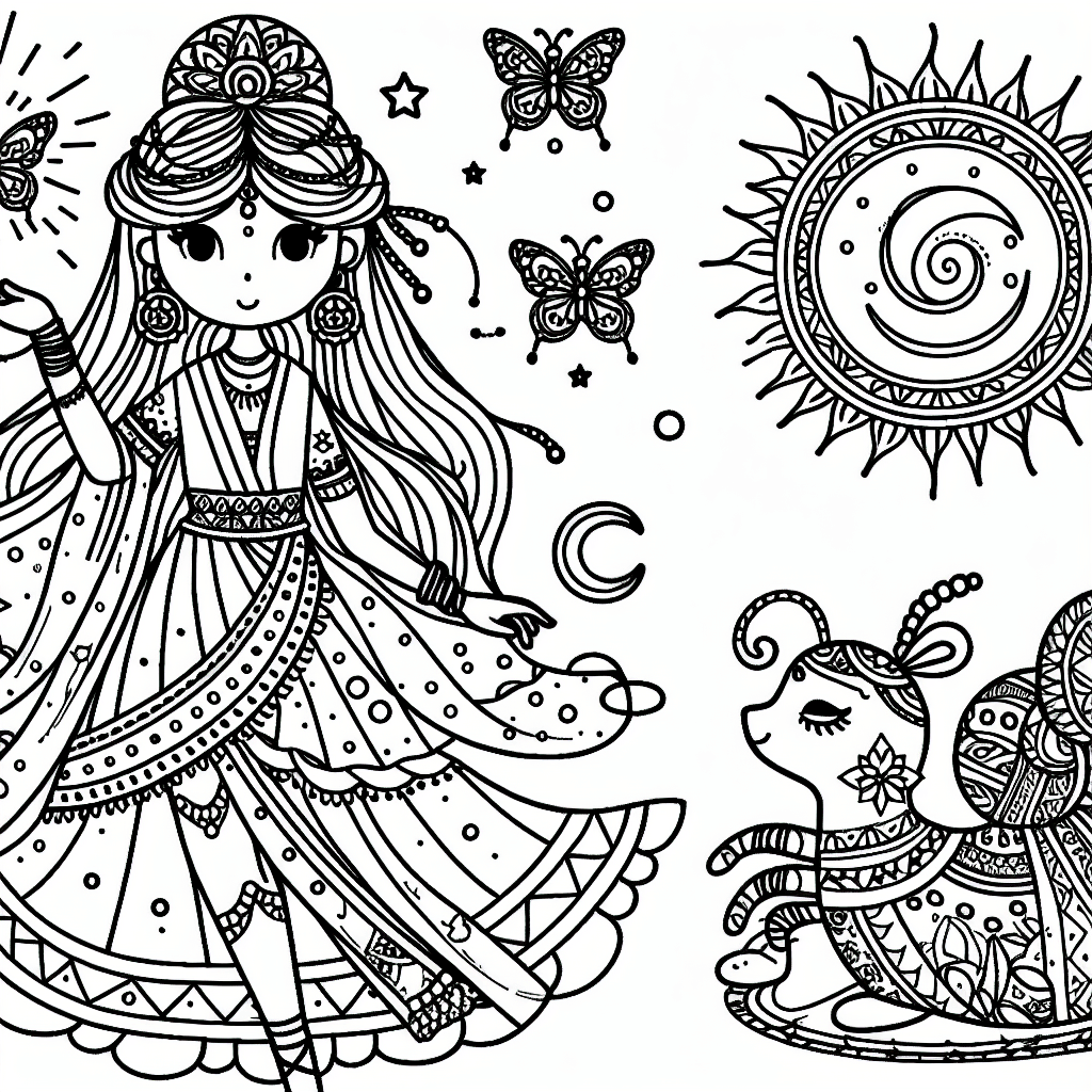 detailed coloring pages