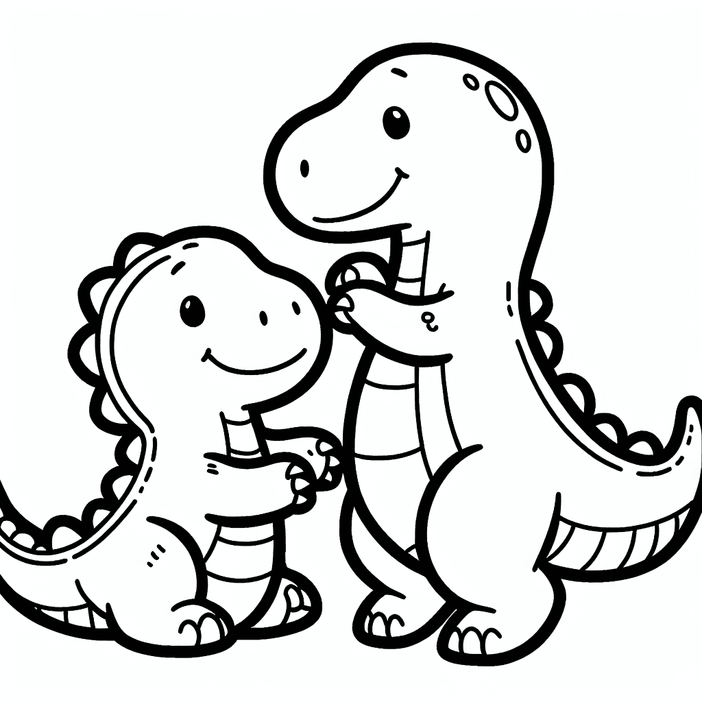 dinosaur fight coloring pages