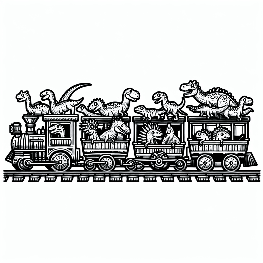 Additional dinosaur train coloring page 1