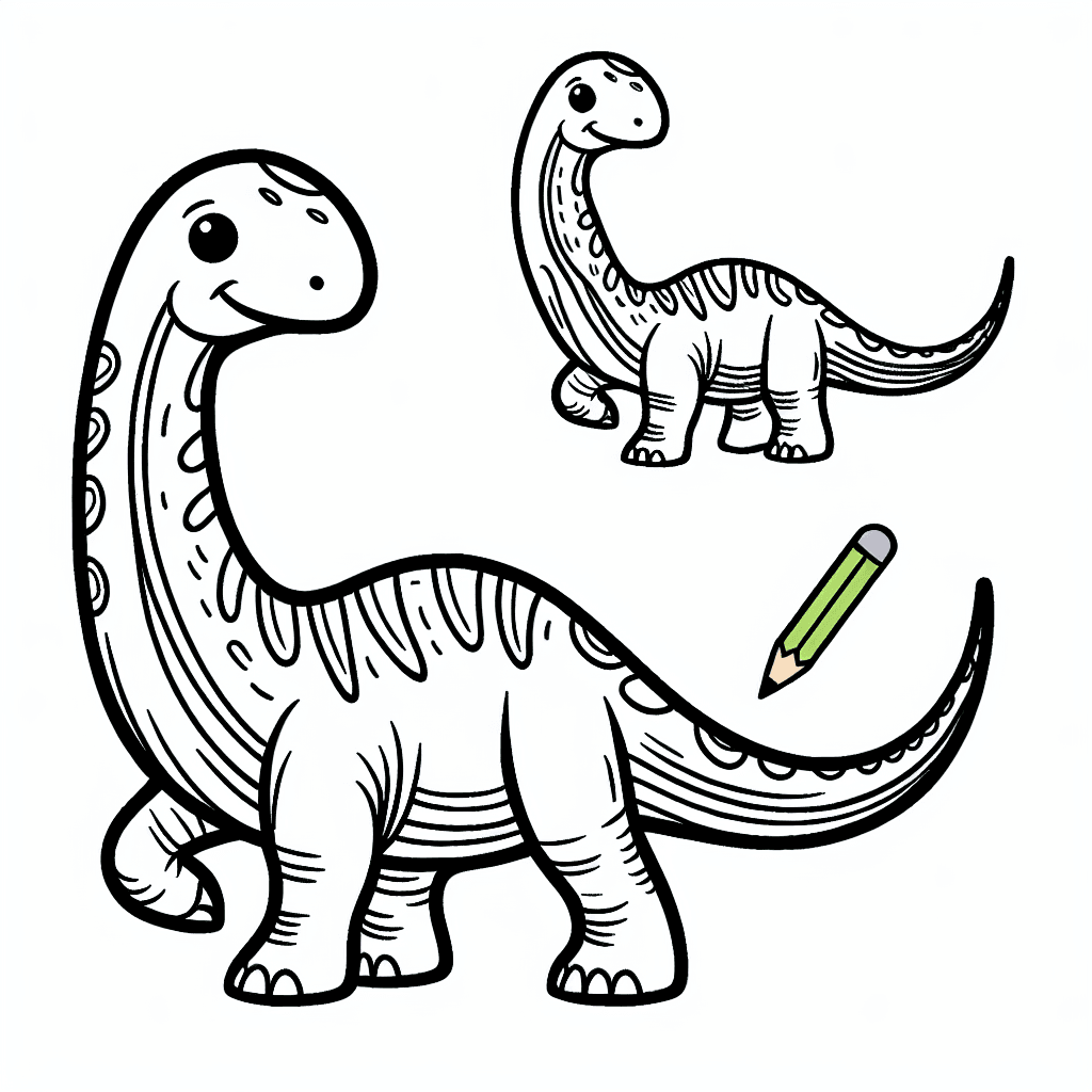 diplodocus coloring pages