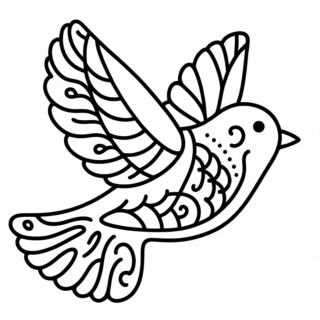 dove peace coloring pages