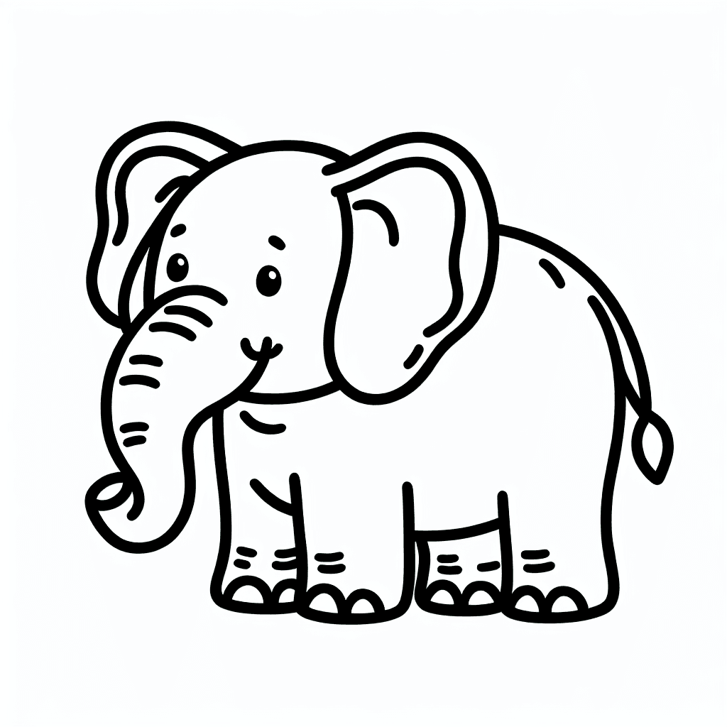 elephant coloring pages