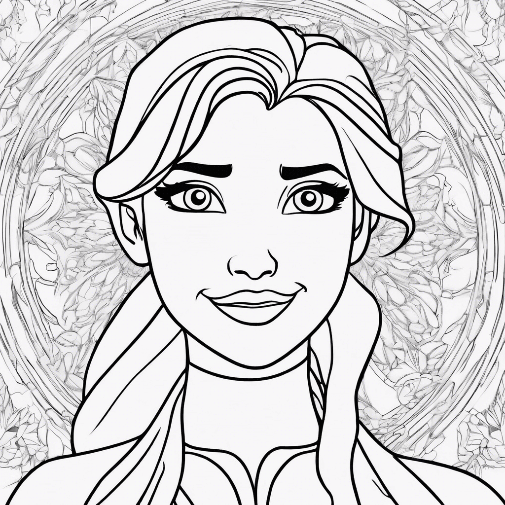 elsa frozen coloring pages