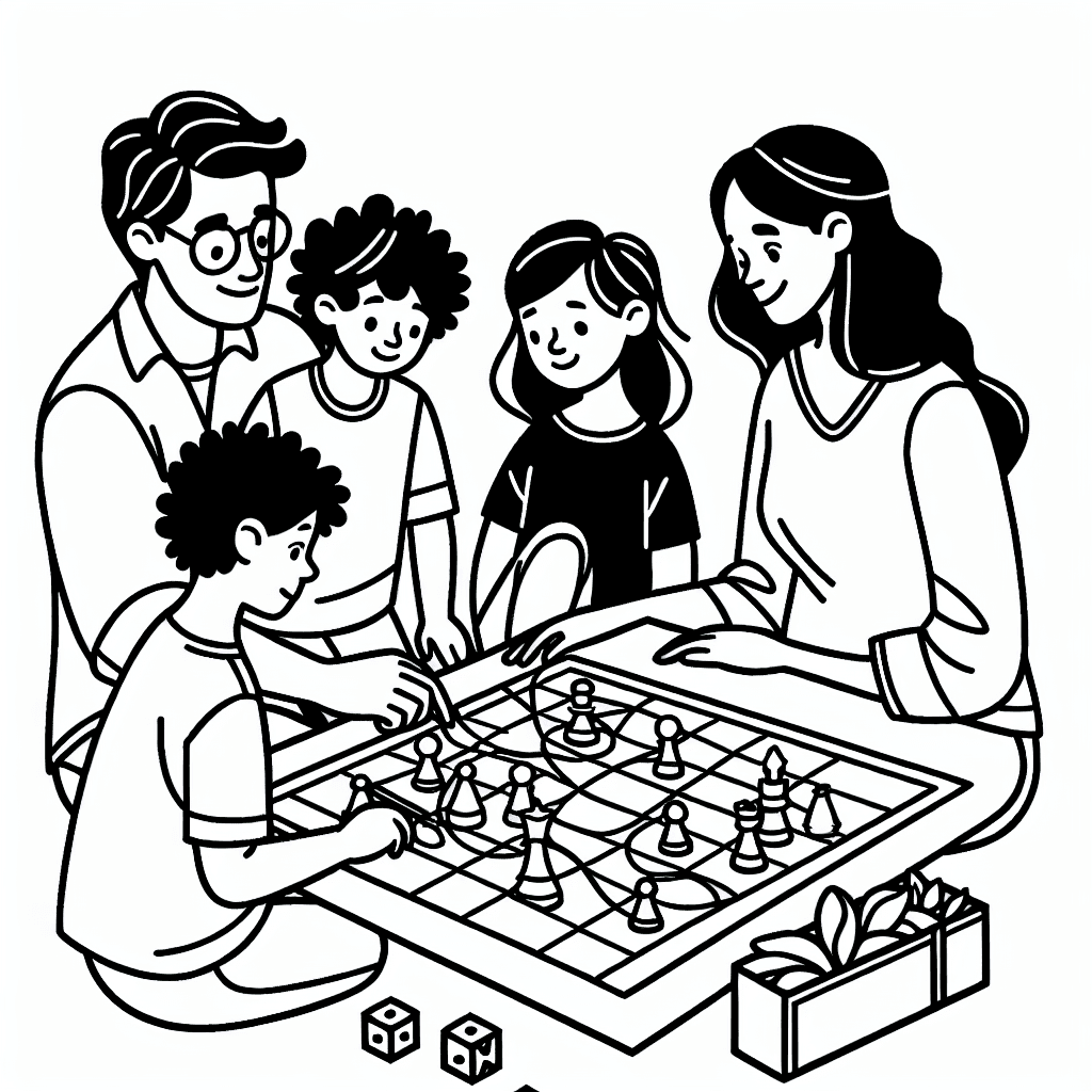 family together coloring pages