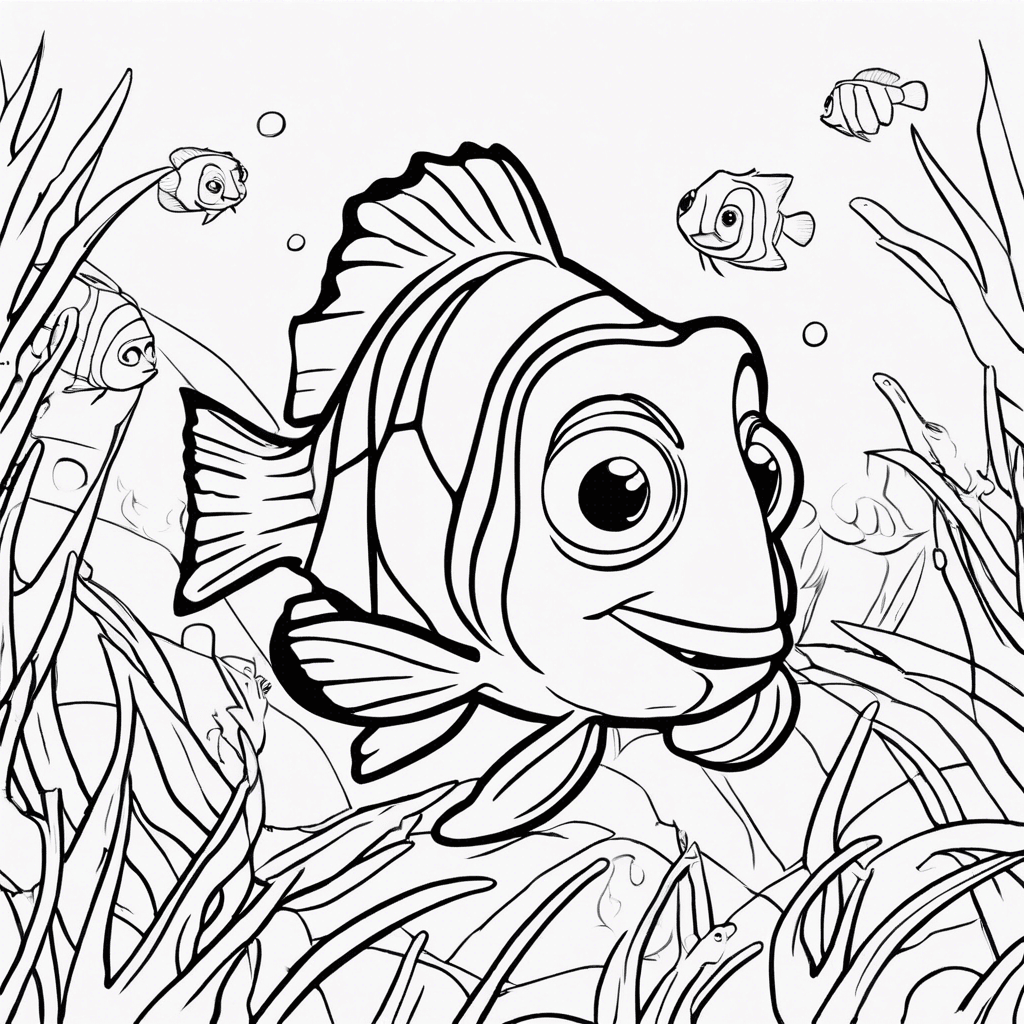 finding nemo coloring pages