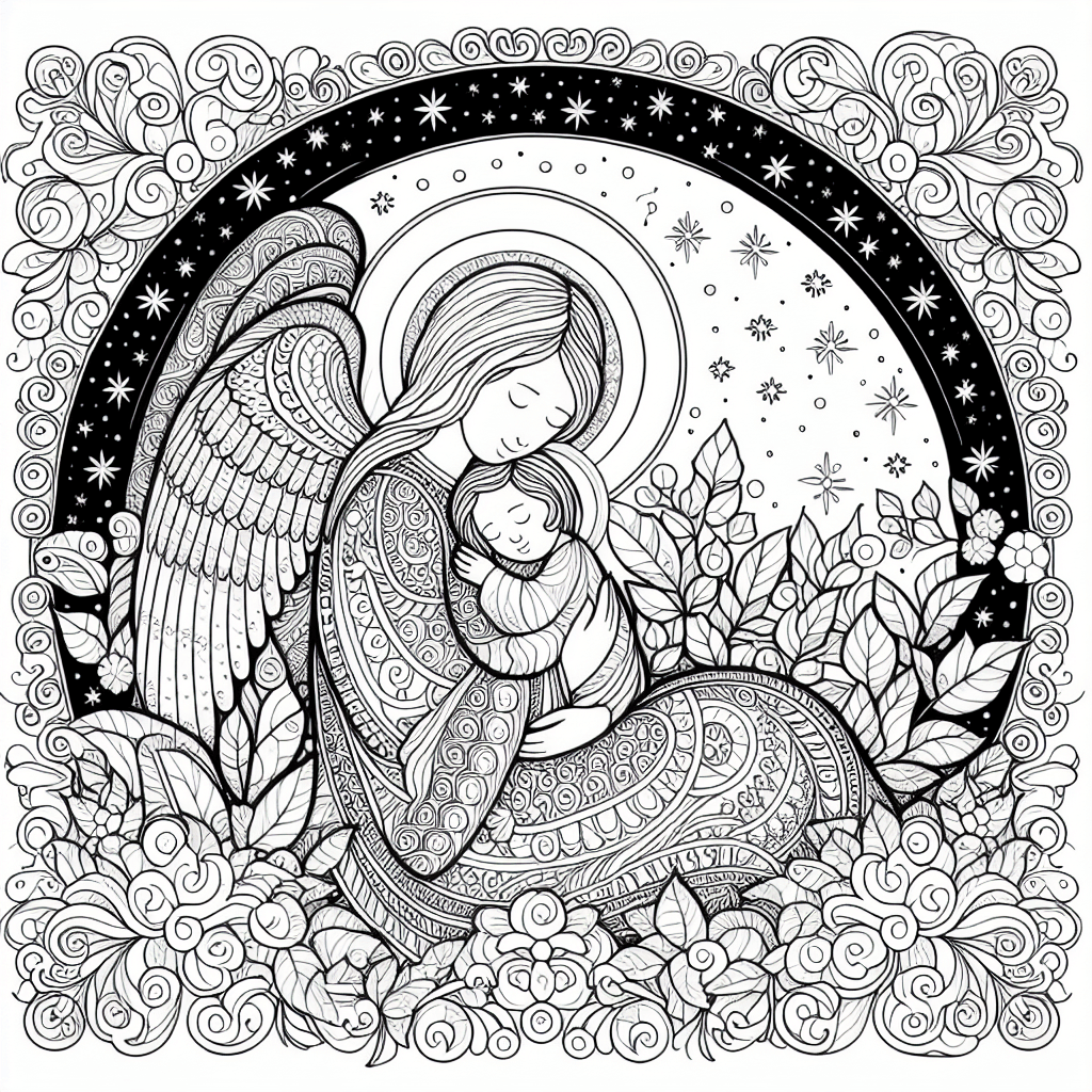 Additional gentle kind coloring page 1